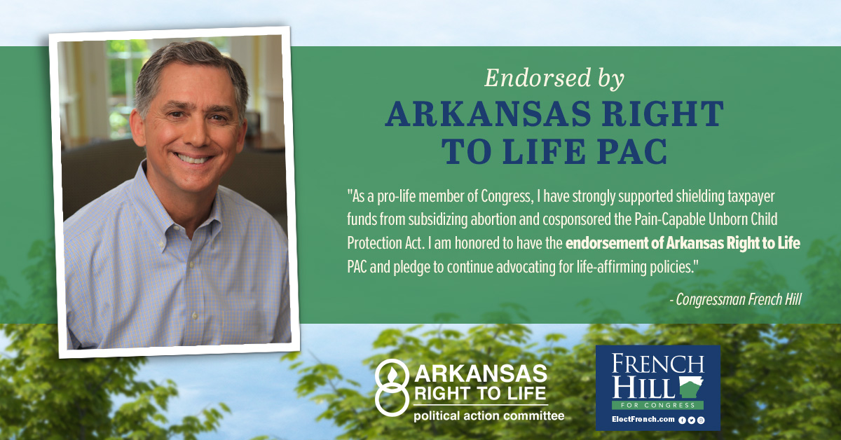Proudly Endorsed by Arkansas Right to Life